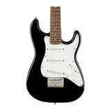 Squier Mini Stratocaster Electric Guitar Black detail view