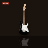 Squier Mini Stratocaster Electric Guitar Black studio shot