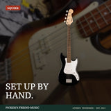 Squier Sonic Bronco Bass Black from Picker's Friend Music in Athens Tennessee