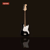 Squier Sonic Bronco Bass Black studio shot