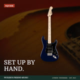 Squier Sonic Stratocaster HSS Electric Guitar Midnight Blue from Picker's Friend Music in Athens Tennessee