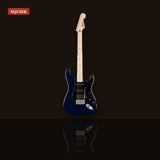 Squier Sonic Stratocaster HSS Electric Guitar Midnight Blue studio shot
