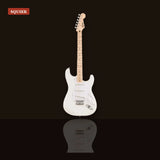 Squier Sonic Stratocaster HT Electric Guitar Arctic White studio shot