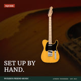 Squier Sonic Telecaster Electric Guitar Butterscotch Blonde from Picker's Friend Music in Athens Tennessee