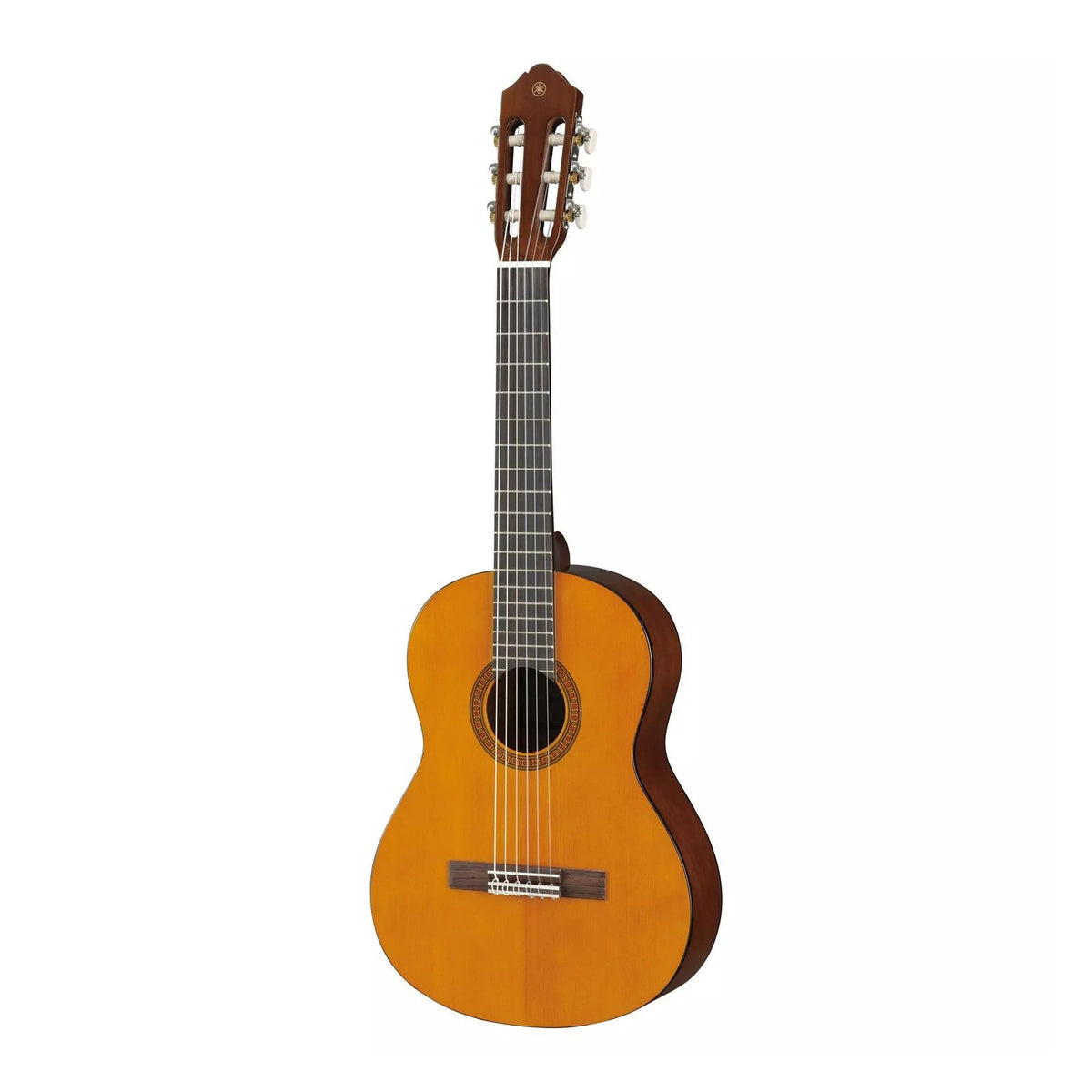 Yamaha CGS102AII 1/2-Size Classical Guitar Natural on white background