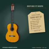 Yamaha CGS103AII 3/4-Size Classical Guitar Natural hand set up in Athens Tennessee before it ships