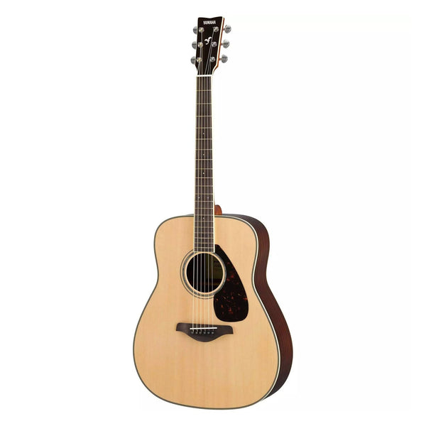 Yamaha FG830 Dreadnought Acoustic Guitar Natural