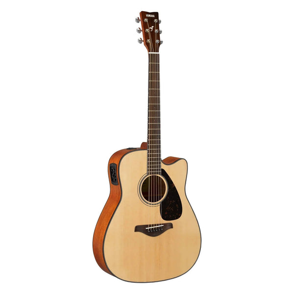 Yamaha FGX800C Dreadnought Cutaway Acoustic-Electric Guitar Natural