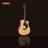 Yamaha FGX800C Dreadnought Cutaway Acoustic-Electric Guitar Natural studio shot