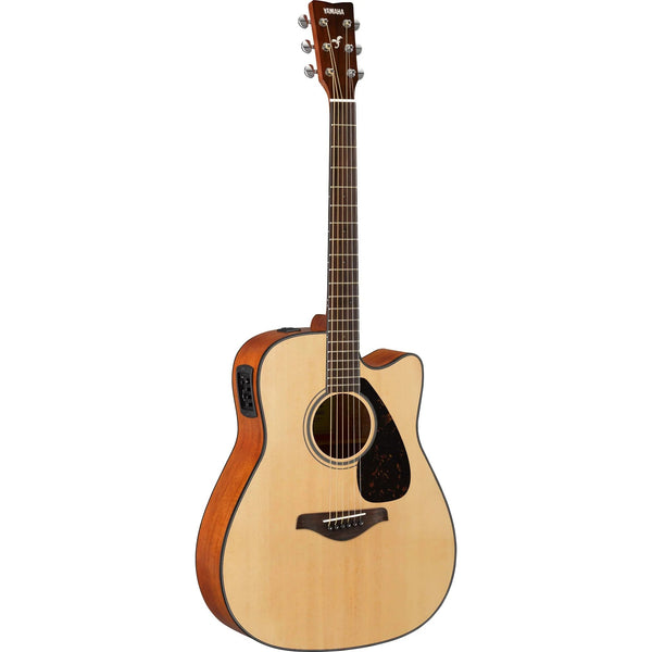 Yamaha FGX800C Dreadnought Cutaway Acoustic-Electric Guitar Natural