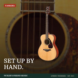 Yamaha FS800J Concert Acoustic Guitar Natural from Picker's Friend Music in Athens Tennessee
