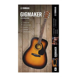 Yamaha GigMaker Standard Acoustic Guitar Pack Tobacco Brown Sunburst detail view