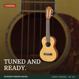 Yamaha GL1 Guitalele 6-String Nylon Guitar Ukulele Natural from Picker's Friend Music in Athens Tennessee