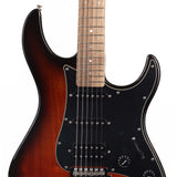 Yamaha PAC012DLX Pacifica Electric Guitar Old Violin Sunburst close-up